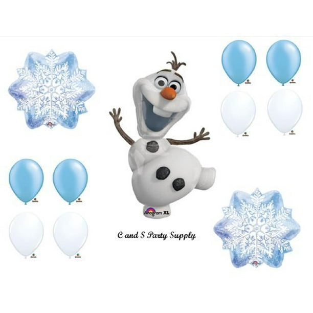 OLAF FROZEN PINK 4th BIRTHDAY PARTY BALLOONS Decorations Supplies Disney Snow OLAF FROZEN PINK 4th BIRTHDAY PARTY BALLOONS Decorations Supplies Disney Snow